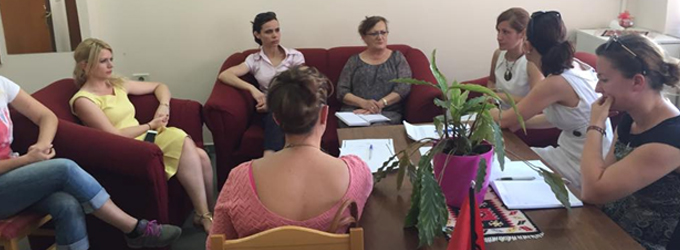 Takim ne shkollen e mesme publike “A.Z.Cajupi” - Tirane