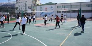Aktivitet sportive të organizuara në shkollë “Raqi Qirinxhi“ gjatë DITËVE TË HAPURA