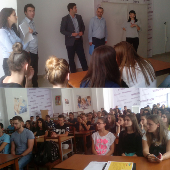 Takim në shkollën e mesme publike “A.Z.Cajupi” - Tiranë